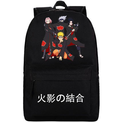 SALE 50% Balo Naruto, Cặp Đi Học Naruto Đen Giá Rẻ!!