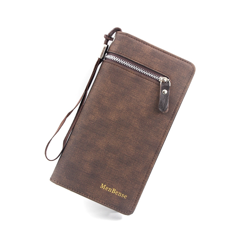 Men's wallets with long design of luxurious zipper VERADO