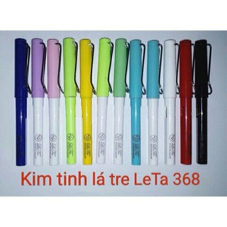 bút luyện chữ đẹp leta 368 ngòi kim tinh lá tre - 368