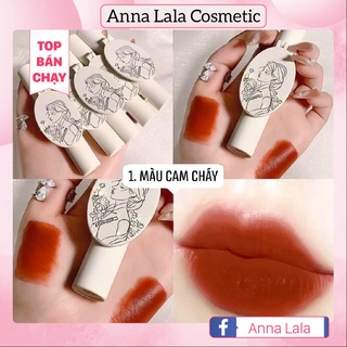 [SẴN] Son gương Maffick 6 màu tone cam trắng da