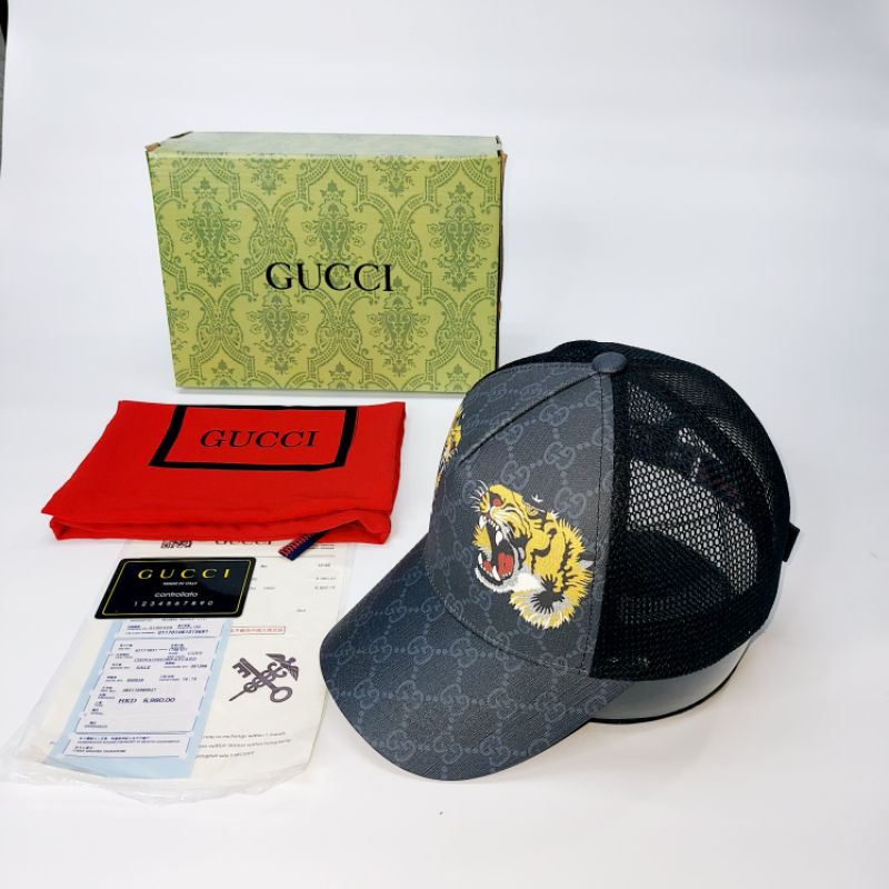 Nón kết gc lưới Mũ lưỡi trai GC (Khuyến Mãi) thú song hổ  full box hộp cực đẹp