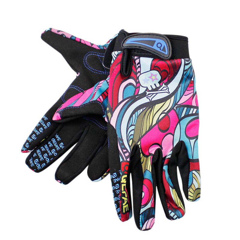 QEPAE Full Finger Motorcycle Winter Gloves Screen Press Guantes Moto Racing/Skiing/Climbing/Cycling Sport Motocross Glove M