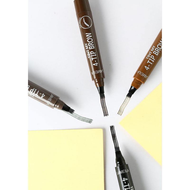 (hàng Mới Về) Bút Kẻ Lông Mày Lameila Đầu 4 Ngạnh Tiện Dụng | BigBuy360 - bigbuy360.vn