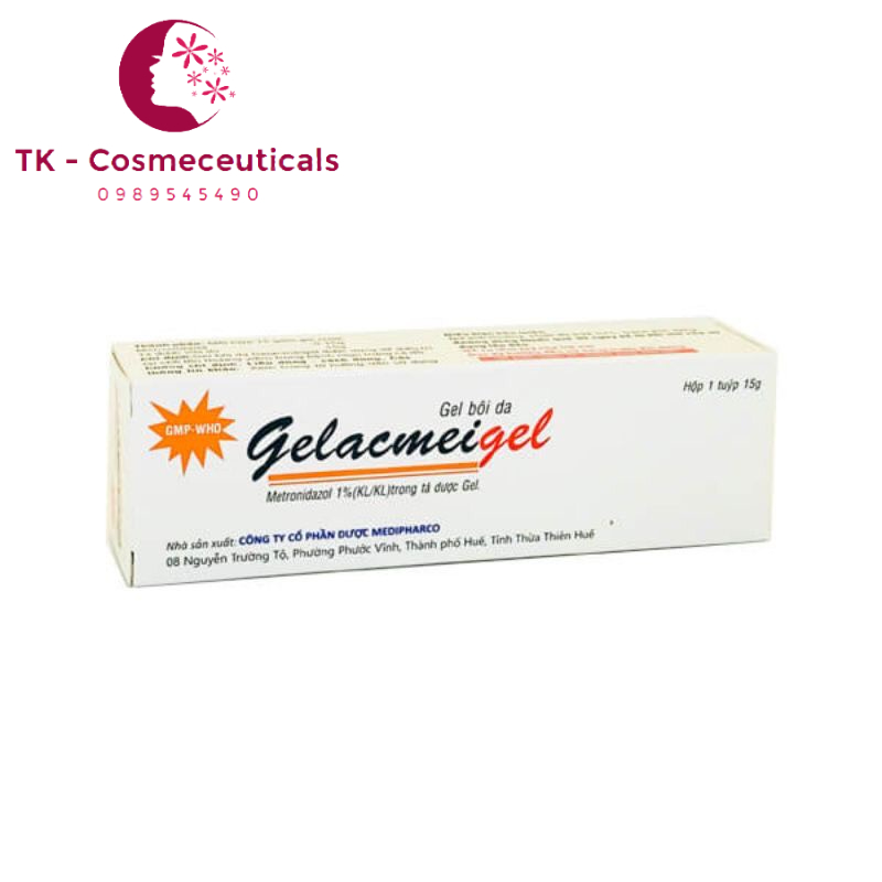 Gel Bôi Da Gelacmeigel Ngừa Mụn Viem, Mụn Mủ, Trứng Cá - Tuyp 15g