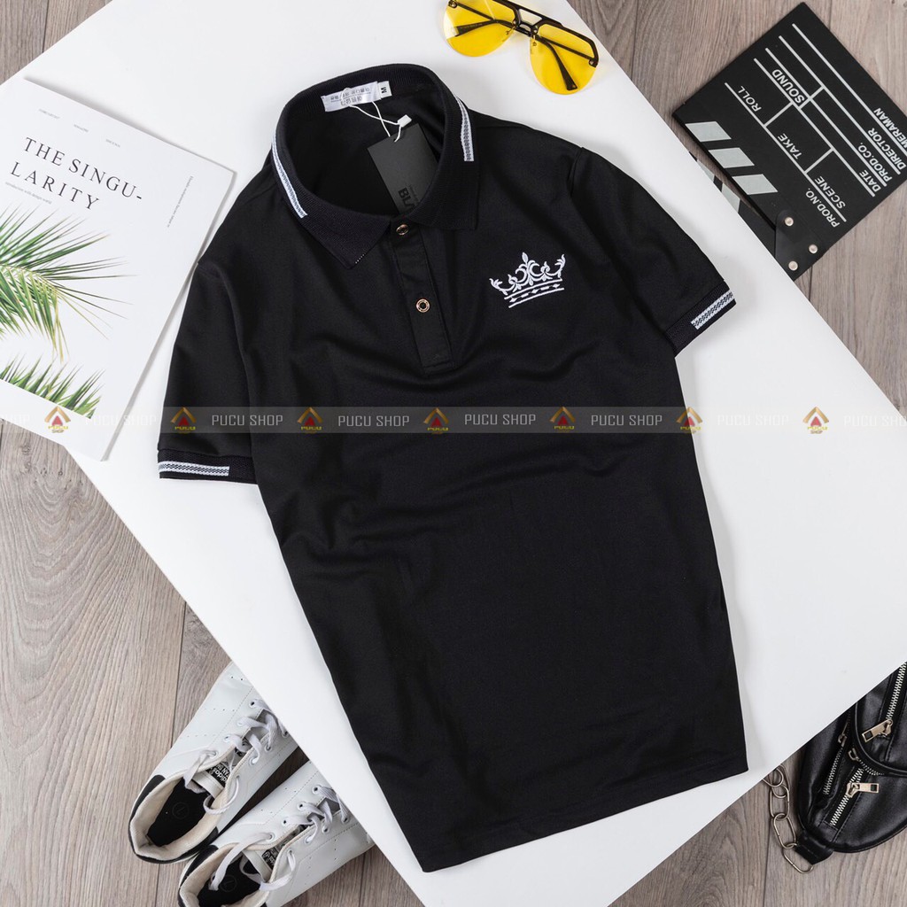 Áo polo nam FREESHIP áo thun có cổ thấm hút mồ hôi, áo cổ bẻ nam nhiều màu sắc 3 size M/L/XL PL01