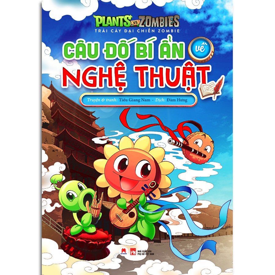 Sách - Trái Cây Đại Chiến Zombie - Câu Đố Bí Ẩn Về Nghệ Thuật