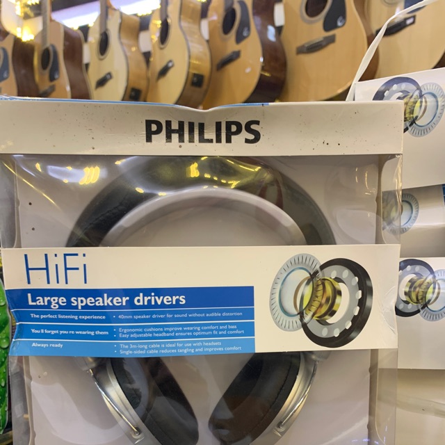 Tai nghe Phillips cho nhạc cụ, máy tính