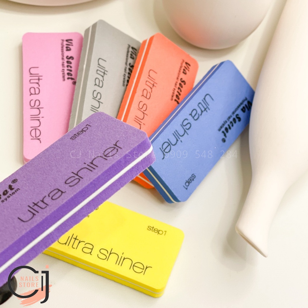 Buffe Mịn Dũa Móng 2 Mặt VIA