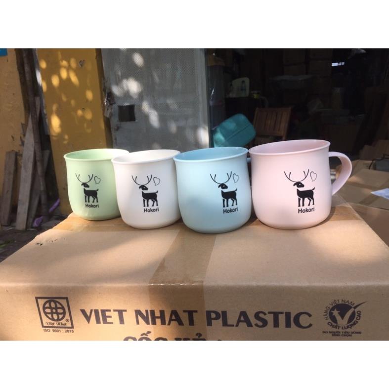 Cốc nhựa lúa mạch cao cấp chịu nhiệt, có quai hokori 6369