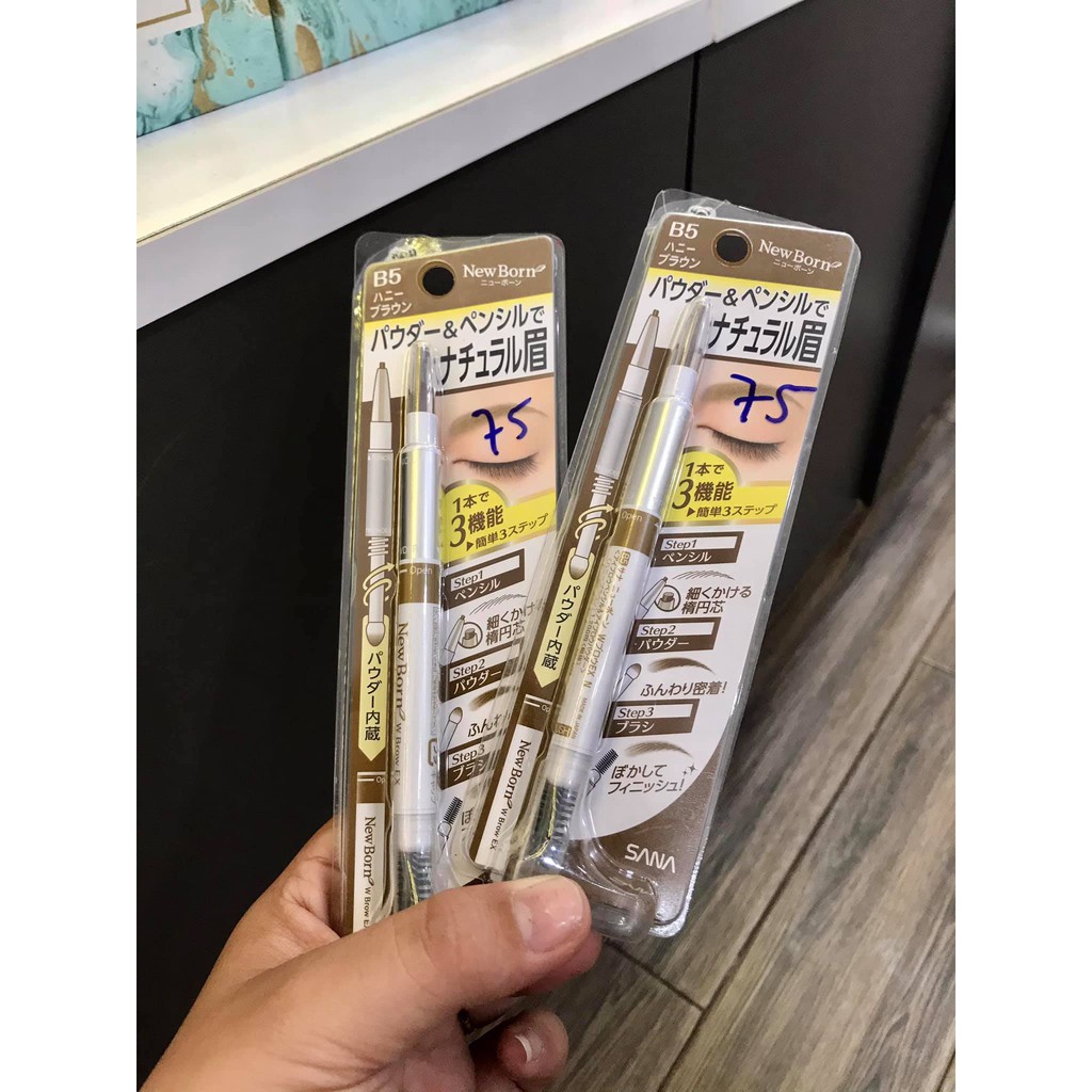 Chì mày 3 trong 1 SANA New Born EX | BigBuy360 - bigbuy360.vn