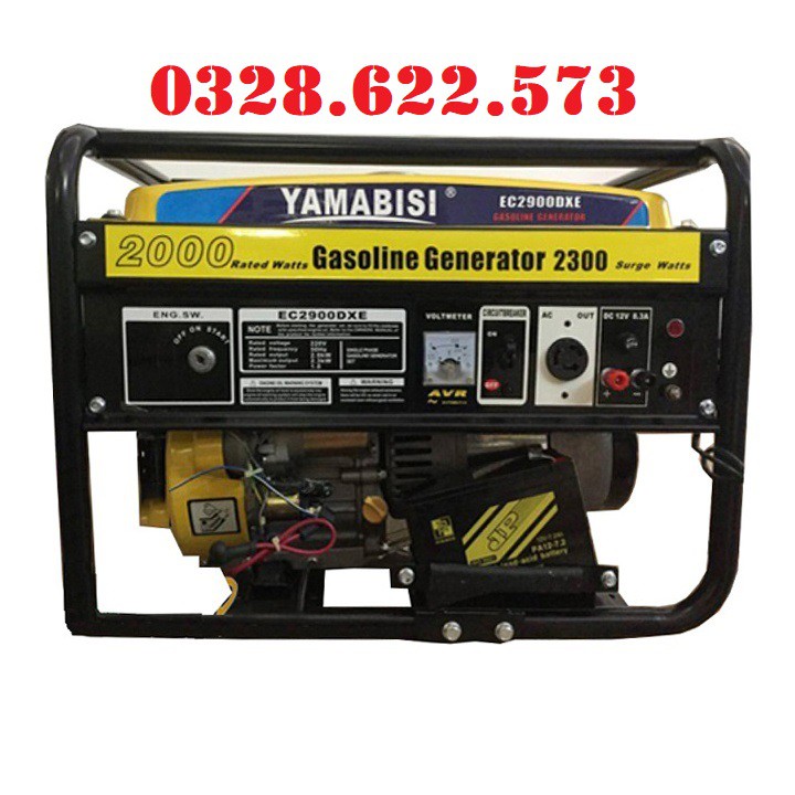 Máy Phát Điện Chạy Xăng 2kw Yamabisi EC2900DXE