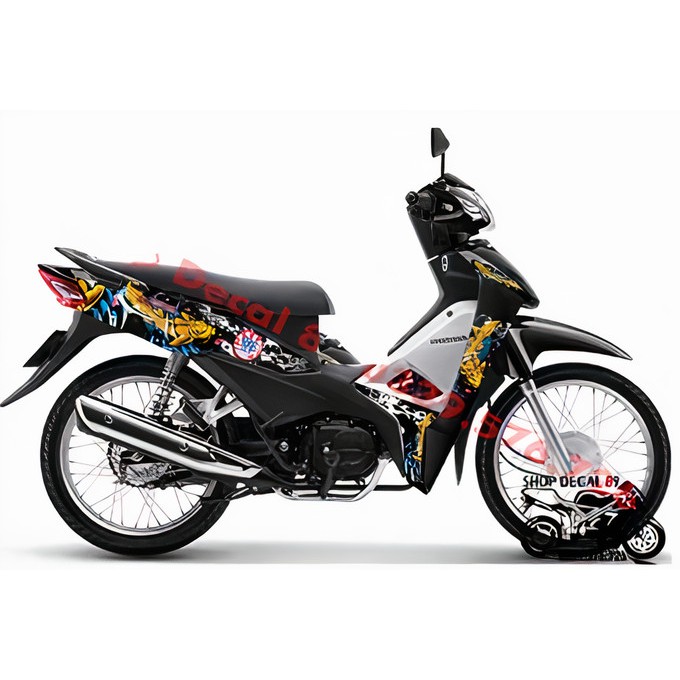 Tem Wave 100 và 50cc,cá chép nhiều màu