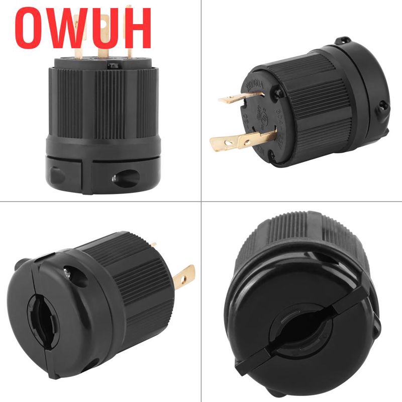 Đầu Nối Dây Điện Nema L5-30A 125v 3