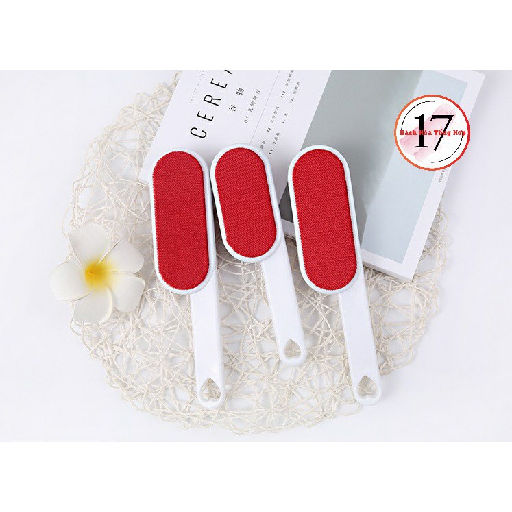 Bàn chải tĩnh điện tẩy lông chó, mèo, xơ vải cho quần áo, sofa, chăn...