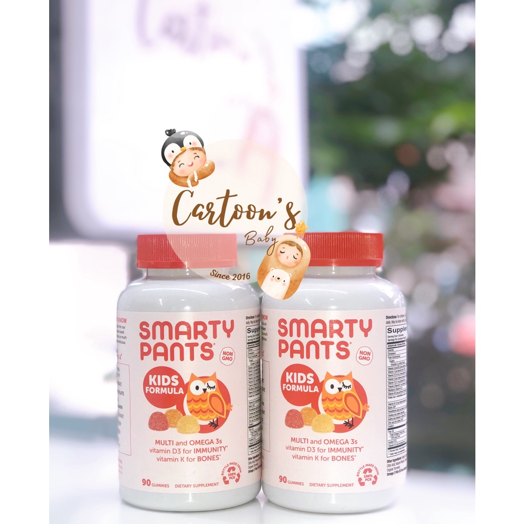 Kẹo dẻo Smarty Pants Kids Mỹ cho bé