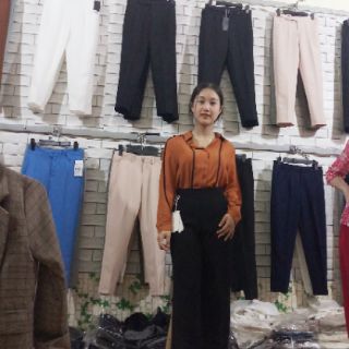 Quần ống rộng đứng( ảnh thật cuối)