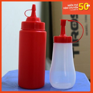 Chai nhựa đựng tương cà, tương ớt đa dụng