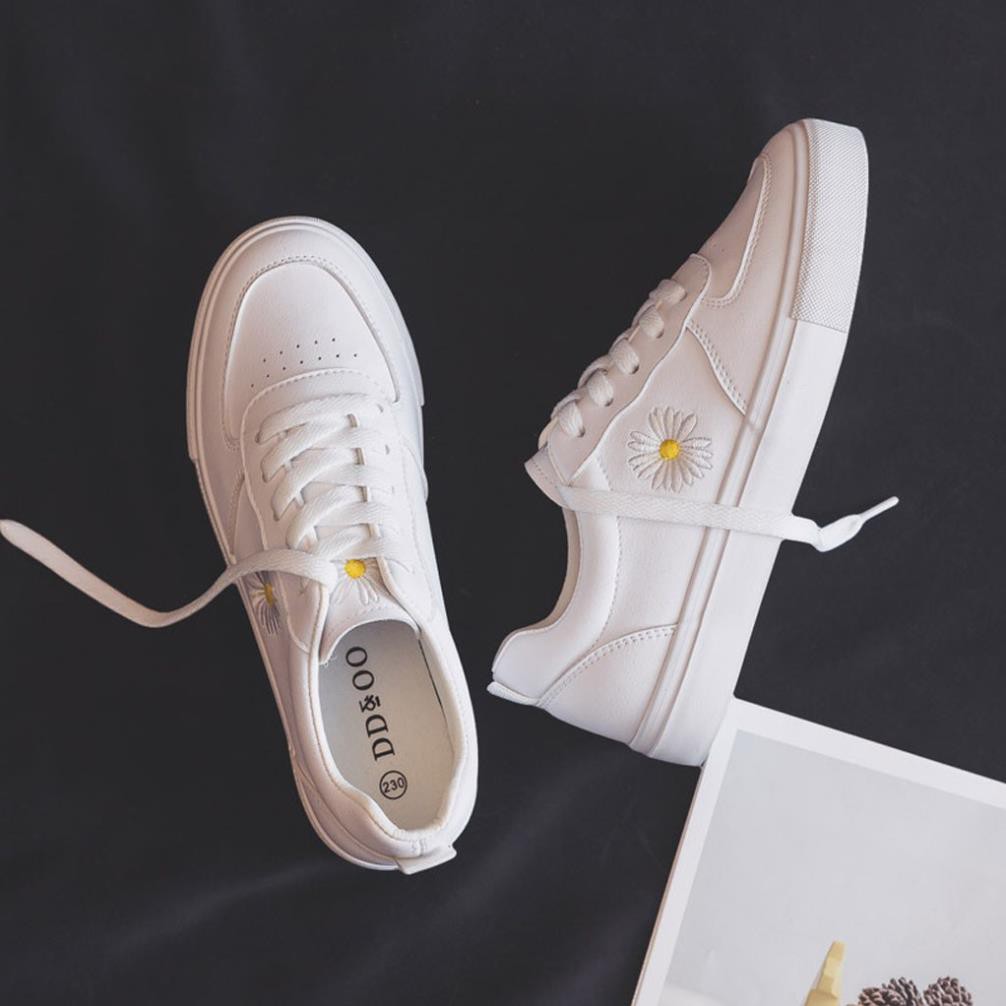 Giày Sneaker Nữ [ FREESHIP ] Giày Thể Thao Nữ Hoa Cúc Form Siêu Đẹp - G11 free ship | BigBuy360 - bigbuy360.vn