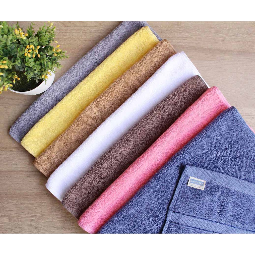 Khăn trùm đầu cao cấp 100% cotton dày dặn thấm hút cực tốt_Khăn quấn đầu Hanoitex