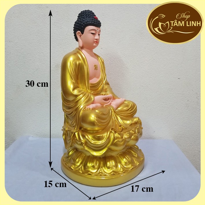 Tượng Phật A Di Đà Cao 30 cm