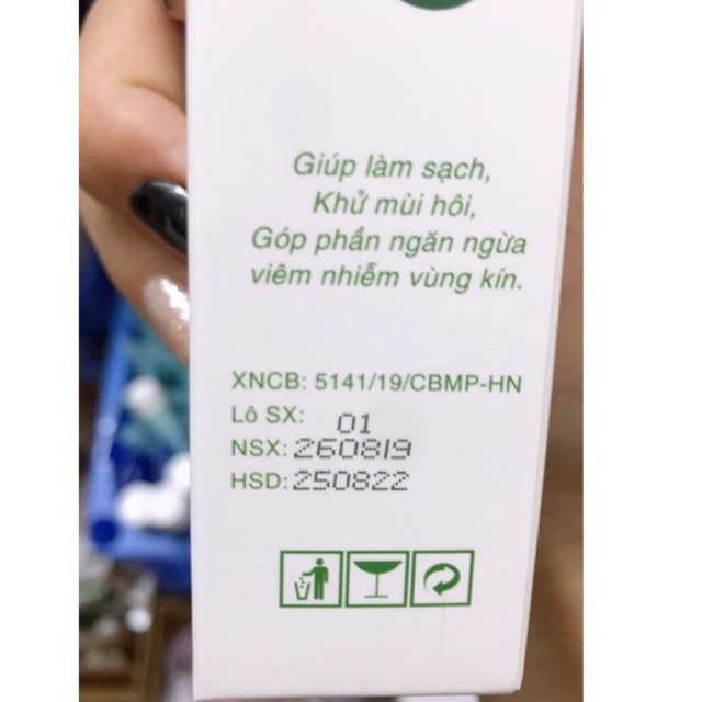 Dung dịch vệ sinh trầu không Pipeceae 100ml