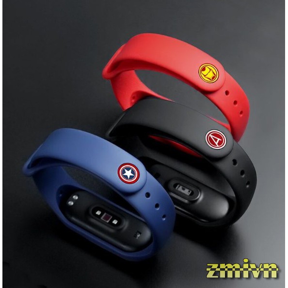 Combo 3 dây Evengers Xiaomi miband 3 / miband 4