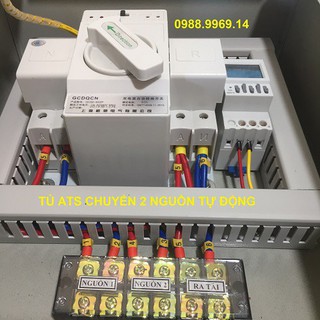 TỦ ATS 63A CHUYỂN 2 CÔNG TƠ TỰ ĐỘNG 15 NGÀY 1 CÔNG TƠ [BẢO HÀNH DÀI HẠN] [BẢO HÀNH DÀI HẠN]