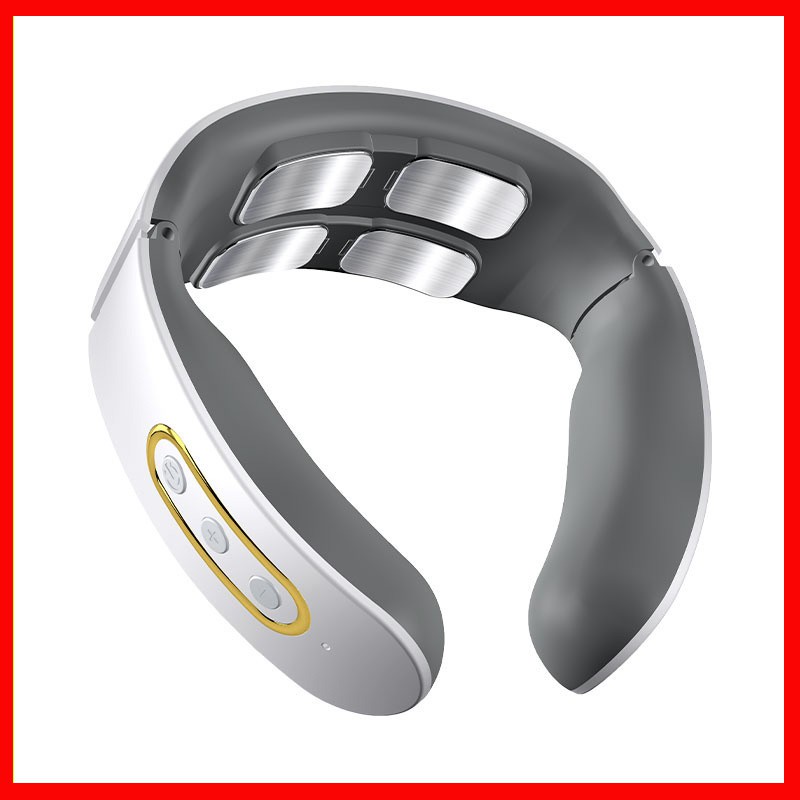 Máy Massage Cổ Xung Điện Trị Liệu Đa Năng Cao Cấp, Máy Mát Xa Cổ Vai Gáy 6 Chế Độ Sạc USB Tiện Lợi Thông Minh
