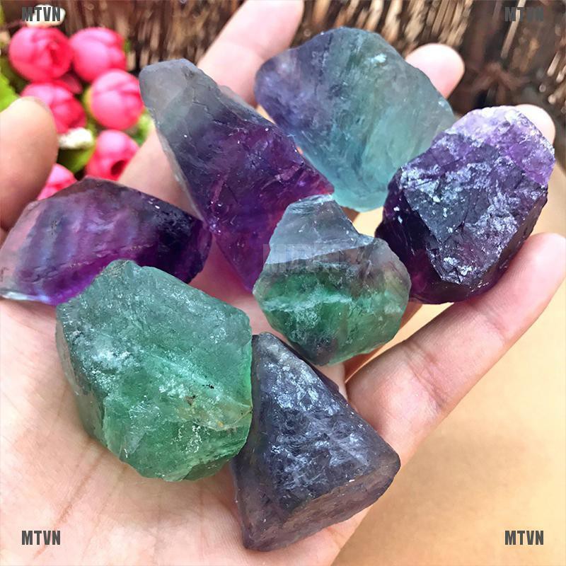 Đá fluorite tròn nhựa tự nhiên