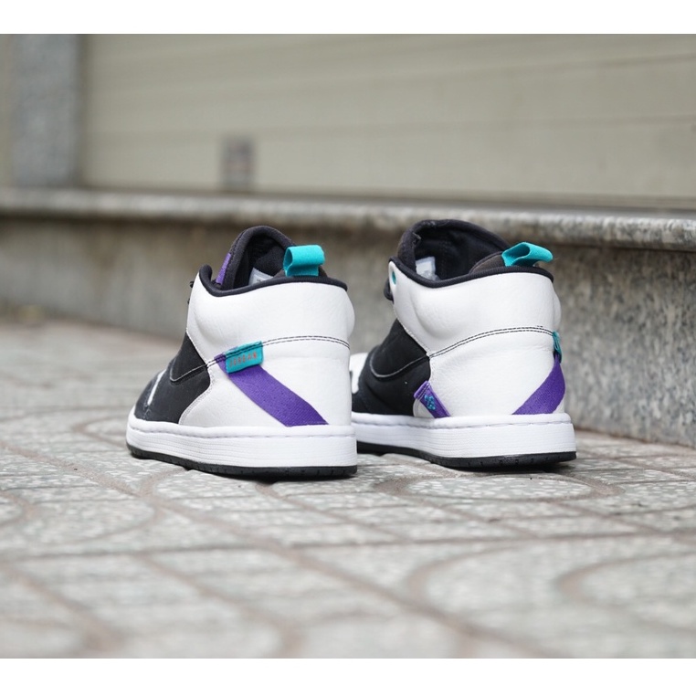 Giày Thể Thao NIKE JORDAN FADEAWAY BLACK WHITE GRAPE AO1329-035 CŨ CHÍNH HÃNG
