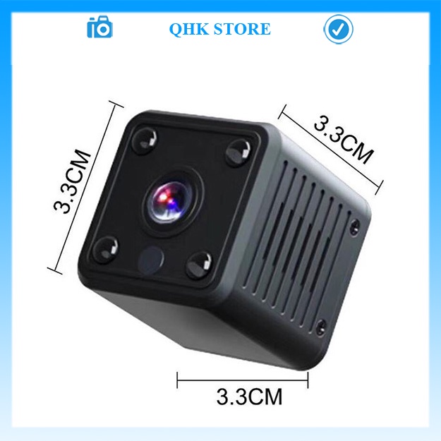 [Freeship] Camera mini wifi X6 1080p quan sát, an ninh, hồng ngoại quay ban đêm, pin 3 giờ, camera không dây | BigBuy360 - bigbuy360.vn