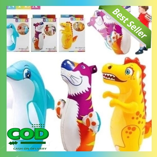 Hàng Mới Về Đồ Chơi Giáo Dục Phát Triển Trí Thông Minh Cho Bé Trai Gái 2 3 4 5 11 Tuổi I1U7 INTEX DINO-TIGER 3D BOP Bag DINO-TIGER