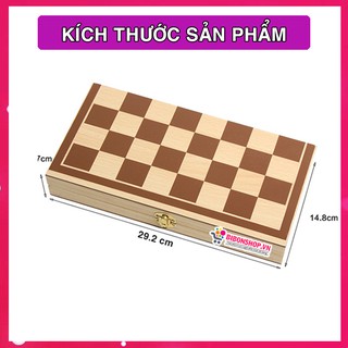 Bộ cờ vua bằng Gỗ cao cấp cho bé