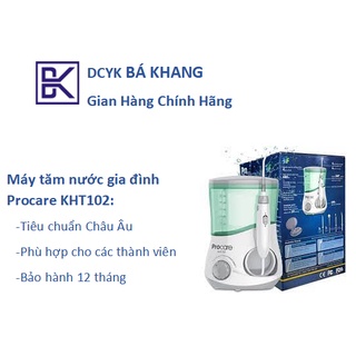 [hỏa tốc] Máy tăm nước gia đình Procare KHT102