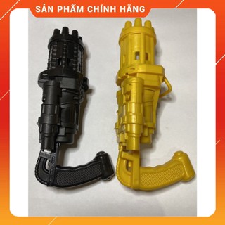 Đồ chơi súng bắn bong bóng 6 nòng, súng thổi bong bóng , thổi xà phòng bong bóng