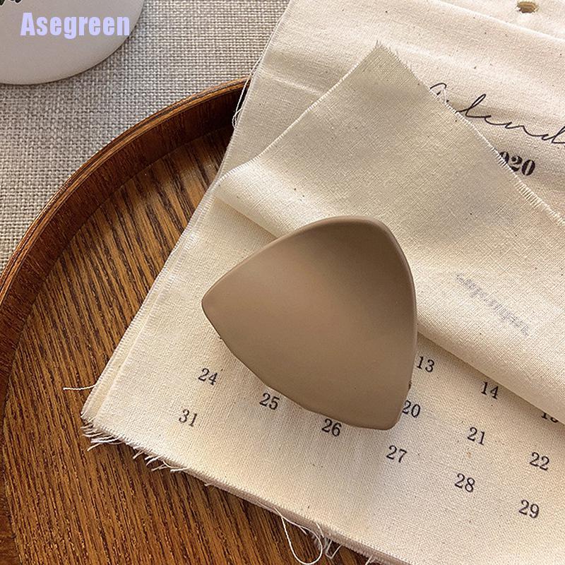 Kẹp tóc phong cách Hàn Quốc màu trơn bằng acrylic