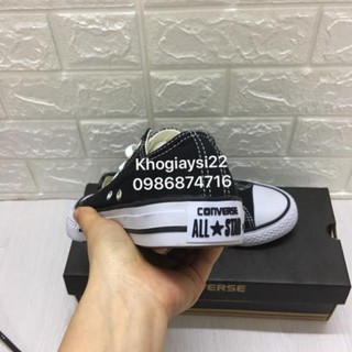 𝐑Ẻ Tết [SALE SỐC-FULLBOX] Giày cv classic ĐEN TRẮNG THẤP CỔ size 36->43 ☑ Chuẩn . ` < !