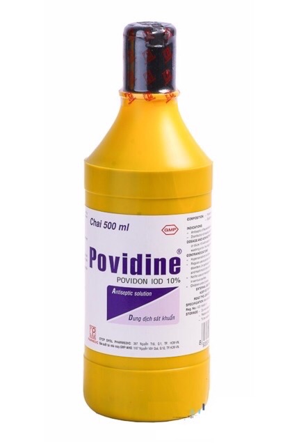 Dung dịch sát khuẩn Povidine 10% (chai 500ml)