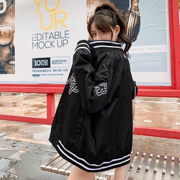 Áo Khoác Bomber Unisex - Áo Khoác Dù In Chữ TORONA Kèm Ảnh Thật KSS41
