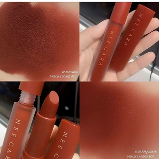 [ Chính Hãng ] Son kem Neecara Velvet Matte Lip Glaze - Màu 11 - Mới- Thái Lan