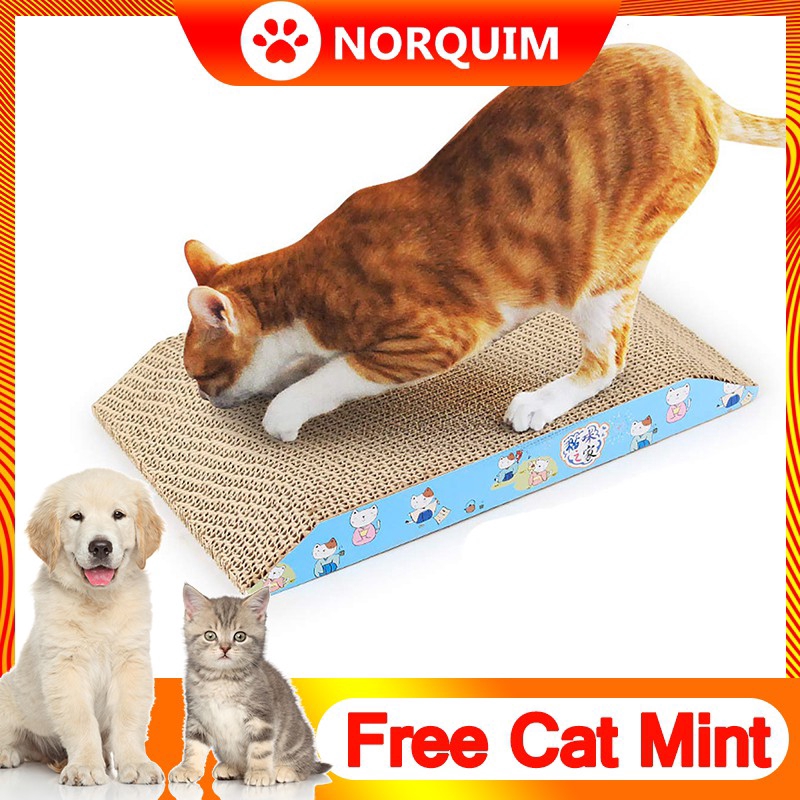 Cat Scratcher Lounge Superior Cardboard Corrugated Scratching Pad with Catnip