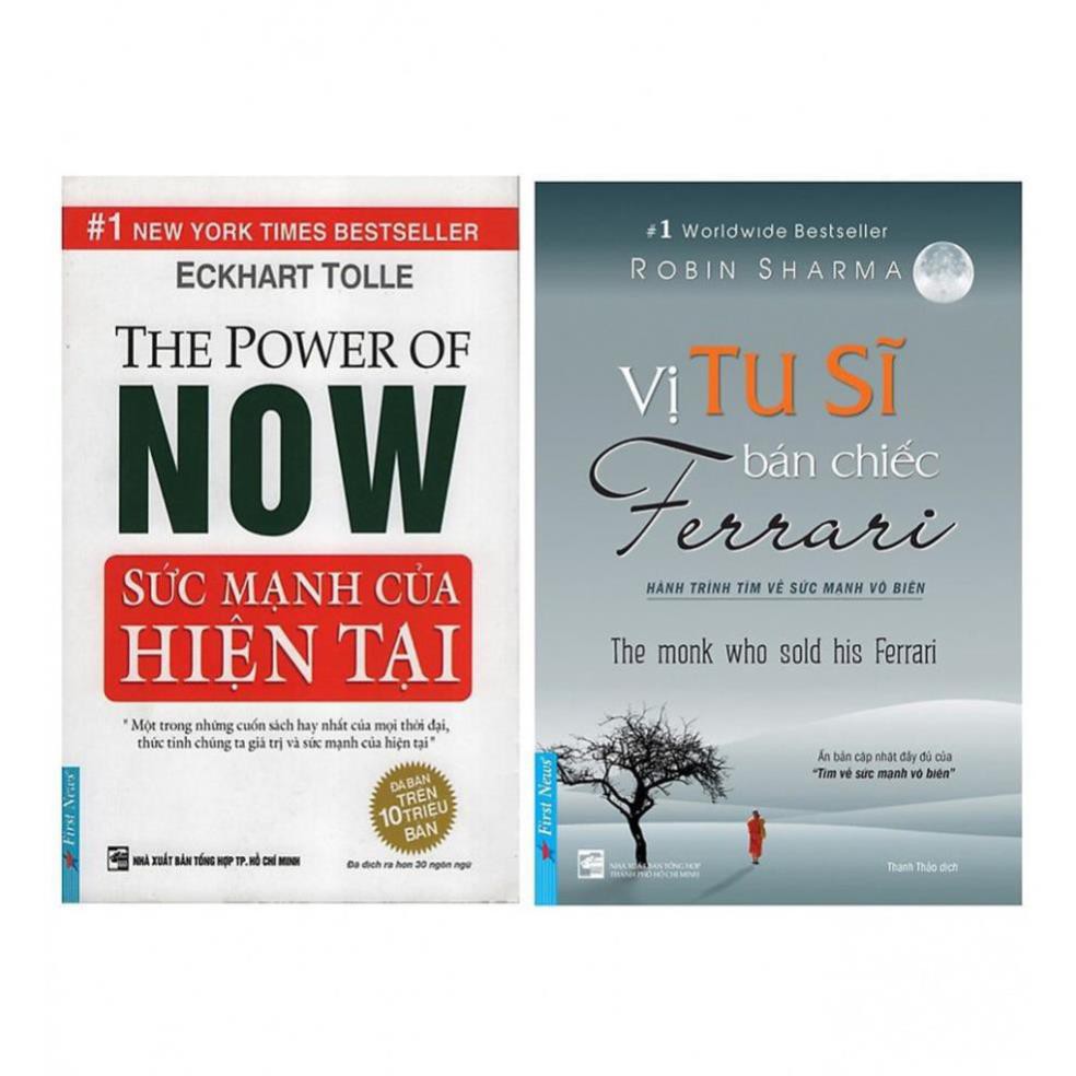 Sách First News - Combo VỊ Tu Sĩ Bán Chiếc FERRARI - Sức Mạnh Của Hiện Tại