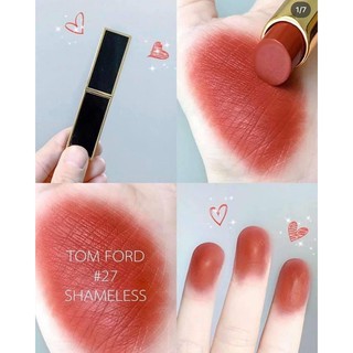 Son Tom Ford Màu 27 Shameless Đỏ Gạch