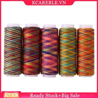 Set 5 Cuộn Chỉ Màu Cầu Vồng Dùng May Vá
