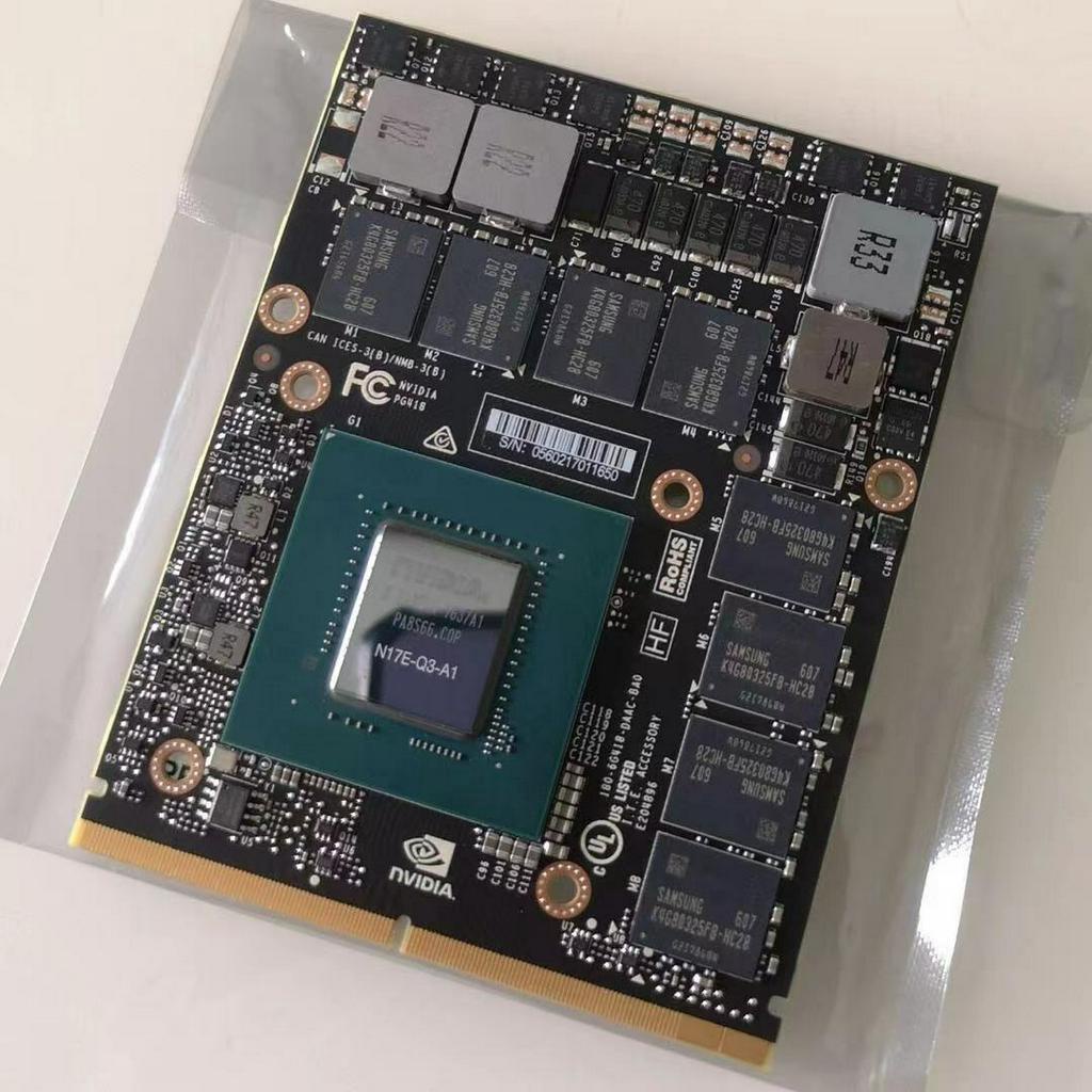 NVIDIA Quadro P4000 MXM 3.0 Type B Card Màn Hình hiệu năng cao nâng cấp cho Laptop Dell và HP hoặc Desktop qua PCI-E