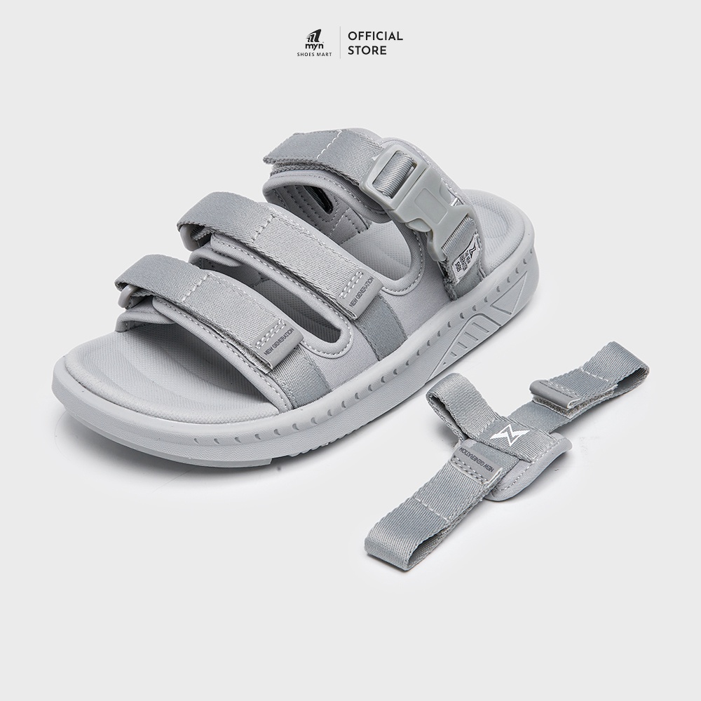 Giày Sandal ZX The Bubble T ZX 3715 ALL GREY  đế EVA công nghệ phylon 3 lớp chống trơn và xẹp lún