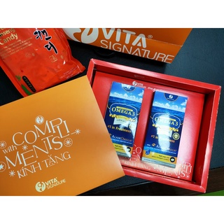 Dầu cá tươi VitaSignature AlaskOmega 3 Fish Oil chính hãng Đức.