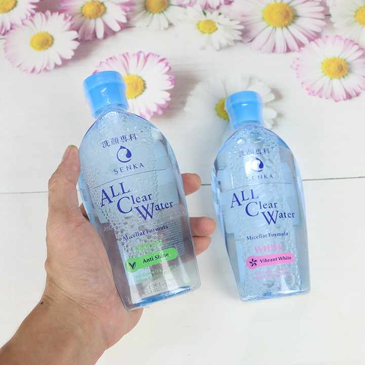 Nước tẩy trang dưỡng trắng Senka All Clear Water Micellar Formula 230ml