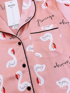 [SIÊU PHẨM] Bộ lụa Flamingo
