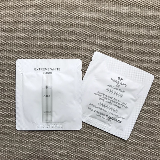 Combo 10 gói Serum làm trắng da Ohui white Extreme